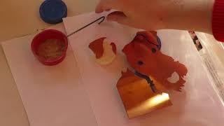 Westin Part 2 How to use kiln fired enamel Oxidation opaque and transparent enamels on copper [upl. by Barri]