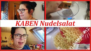 Wir kochen den Kaben Nudelsalat Vlogmas 12 [upl. by Ima]