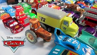 DISNEY PIXAR CARS COLLECTION LIGHTNING MCQUEEN TRACTOR TIPPIN MATER JUGUETE [upl. by Garvin443]