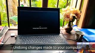 Undoing changes made to your computer  Not a big issue  Undoing changes Problem Solved Hindi [upl. by Hamilah439]