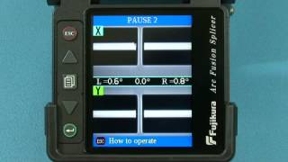 How to Splice using a Fujikura FSM60S [upl. by Pembrook]