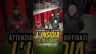 🔴⚫️ INSIDIA SASSUOLO E I TRE DIFFIDATI 1 A RISCHIO DERBY calcionews24 [upl. by Ennoira]