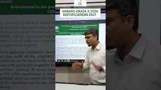 NABARD Grade A Notification 2024 Out  Apply Online for 102 Vacancies NABARDGradeA [upl. by Buyers]