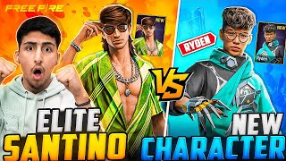 Elite Santino Vs New Character Ryden🤣😍Free Fire India [upl. by Aisor]