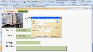 Control de Acceso  control de visitantes con Excel y Google Drive [upl. by Kraul859]