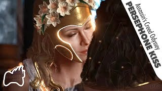 Assassins Creed Odyssey Persephone Kissing Alexios amp Touched Hermes  Atlantis DLC [upl. by Karub62]