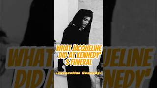 What Jacqueline did at Kennedy’s funeral that made her the center of attention usa celebrity [upl. by Florie8]