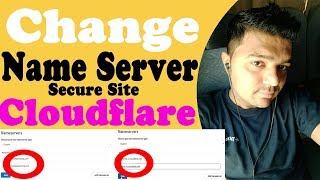 How to Change Name Server in Cloudflare  Free For Life Time To Change Name Sever And Secure Site [upl. by Namaan]