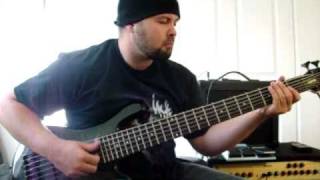 Slap Metal Basslinedouble thumb technique [upl. by Silloc]