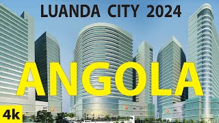 Luanda City 2024  Angola 4K By Drone [upl. by Spears]