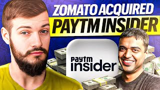 Zomato Acquires Paytm Insider to Take on BookMyShow  Indian Startup News 223 [upl. by Tilford802]