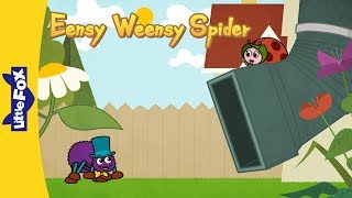 Eensy Weensy Spider  Nursery Rhymes  Classic  Little Fox  Animated Songs for Kids [upl. by Johathan]