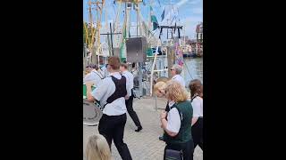 Schützenfest Neuharlingersiel 2024  Festumzug am Hafen Teil 2  Sieler Markt 2024 [upl. by Constantina]