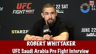 Robert Whittaker will “HUNT” Ikram Aliskerov down amp “hurt him until he goes away” [upl. by Yoshi]