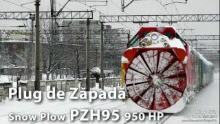 Garnitură cu Plug de Zăpadă PZH95 [upl. by Anaeli]