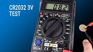 How to measure CR2032 3V Cell Batteries Gaak [upl. by Ellehs912]