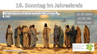 Gottesdienst 21072024 Stadtpfarrkirche Hammelburg [upl. by Mandler587]