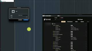 Multi timbral SINE Player Setup in Cubase [upl. by Suzie]