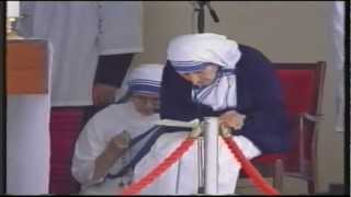 Mother Teresa Prays the Rosary for life in Knock Shrine [upl. by Usanis]