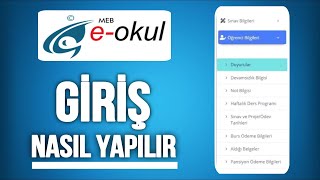 EOkula Giriş Yapamıyorum  EOkula Nasıl Girilir [upl. by Aser]