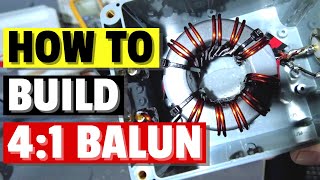 How to Build a 41 Balun Start to Finish with Mike and Callum [upl. by Nnyleuqcaj375]