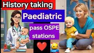 Paediatric History taking ❤️✅ paediatric history mbbs best exam [upl. by Illene5]