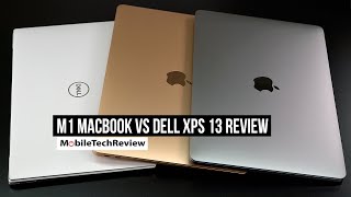 M1 MacBook Air and Pro vs Dell XPS 13 Comparison Smackdown [upl. by Heisser]