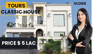 VLOGS Kanal Classic Brand New Full Furnished Design Bungalow For Sale IN DHA Lahore 03217479661 [upl. by Linehan]