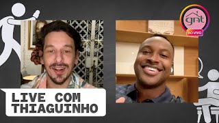 Thiaguinho conta como conheceu João Vicente fala sobre carreira e racismo  Lives da Quarentena [upl. by Eyt208]