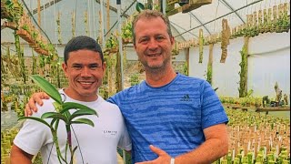 VISITA ao ORQUIDÁRIO TEDESCO  Marcos Júnior Orquídeas [upl. by Yendirb]