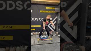 Herculean Hands Record Breakers  Emma Hunt lifts 762kg on the 50mm Rolling Handle godsofgrip [upl. by Nixon185]