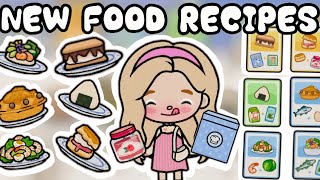 NEW✨FOOD RECIPIE😙 💞 tocafood TOCA BOCA WORLD LIFE🌏lilactocamiga [upl. by Eadmund499]