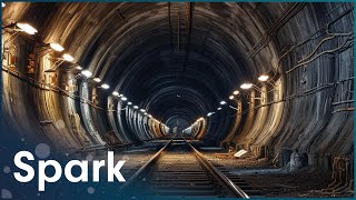 Building the Worlds Longest Undersea Railway  The Channel Tunnel Story  Spark [upl. by Colwell780]