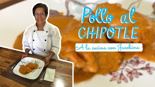 🍗 POLLO EN SALSA DE CHIPOTLE 🍗 [upl. by Tranquada]