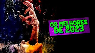 10 MELHORES FILMES DE TERROR DE 2023 [upl. by Desdee]