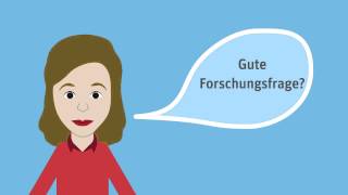 Lernvideo Forschungsfrage ableiten 0243 min [upl. by Enavi]