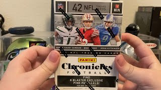 2022 Chronicles Football Blaster Box Parallels [upl. by Regnig463]