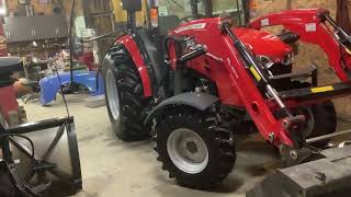 Massey Ferguson 2860 wash  wax and review of the tractors 1st year of service [upl. by Idnib]