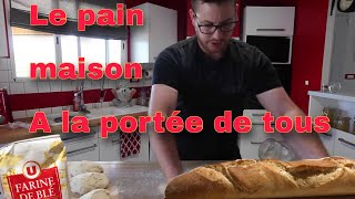 faire son pain maison recette facile et rapide  a la portée de tous [upl. by Aettam805]