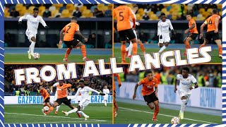 Vini Jrs INCREDIBLE goal vs Shakhtar from EVERY ANGLE [upl. by Amimej]