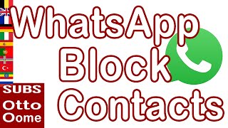 Hoe blokkeer je iemand op WhatsApp [upl. by Hiroshi768]