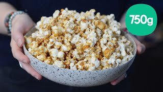 Recette du popcorn au caramel  750g [upl. by Pomfrey305]