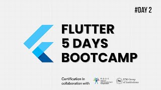 Day 2  Flutter Basics amp Material Design [upl. by Allit]