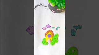 Diy clay house shorts shortsfeed viralvideo craft ytshorts youtubeshorts funny comedy art [upl. by Dmitri]