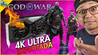 🔥​RX 5700XT DETONADA en 4K con GOW Ragnarök PRUEBAS en VIVO🔴​ [upl. by Euh]