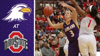 2017 Ashland University Womens Basketball Highlights at Ohio State [upl. by Origra852]