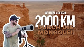 Mongolei Roadtrip  2000 Kilometer mit dem Mietwagen in die Wüste Gobi  MONGOLEI 🇲🇳 [upl. by Hoes]