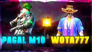 WOTA FF VS PAGAL M10  1vs1 Mobile Vs PC 🔥 [upl. by Coster]