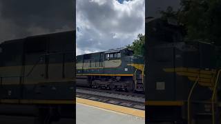 NS 1068 on 153 in toccoa ga railfaning railway railfanner train railroad railfan [upl. by Phillane]