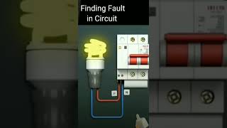 Fault Finding electrical youtubeshorts shorts [upl. by Eidassac]